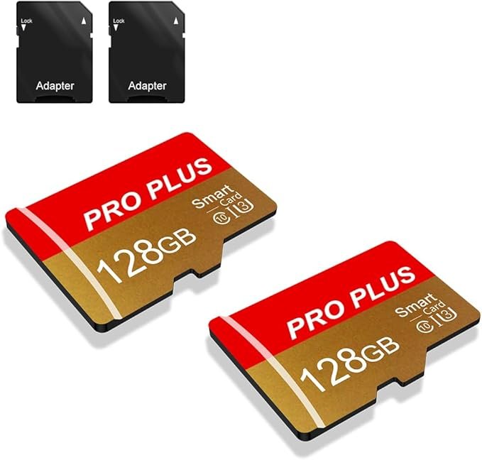 Bliksem Lot de 2 Carte Mémoire 128 Go