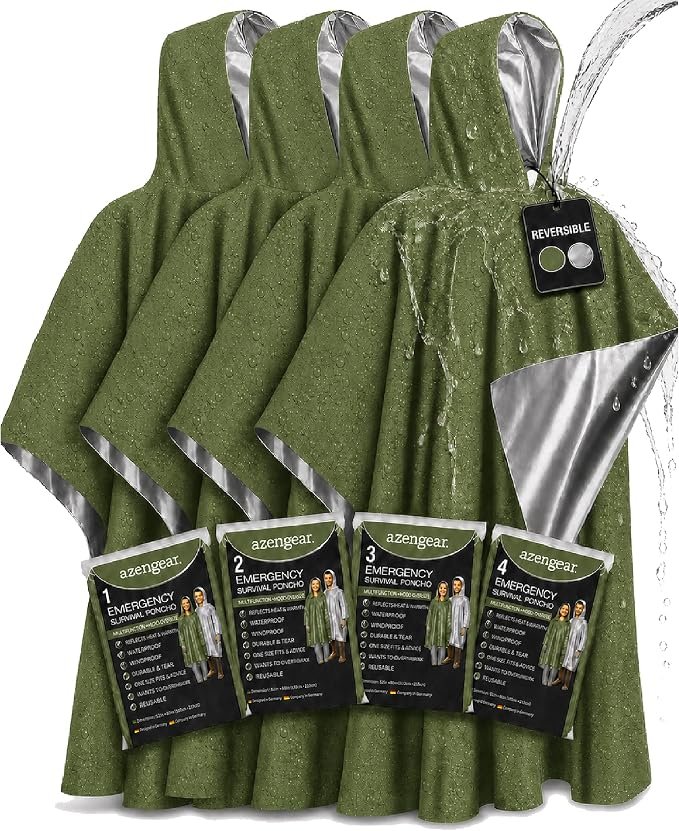 aZengear Poncho Réversible