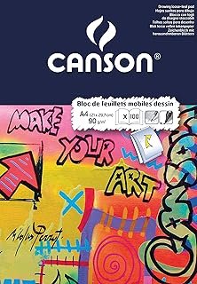 Canson Bloc dessin blanc 90g A4