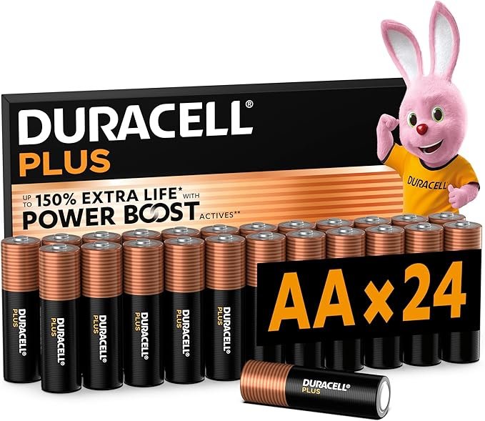 Duracell AA Plus piles alcalines