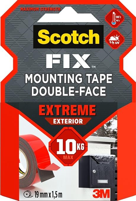 Scotch‑Fix ruban extérieur 19 mm