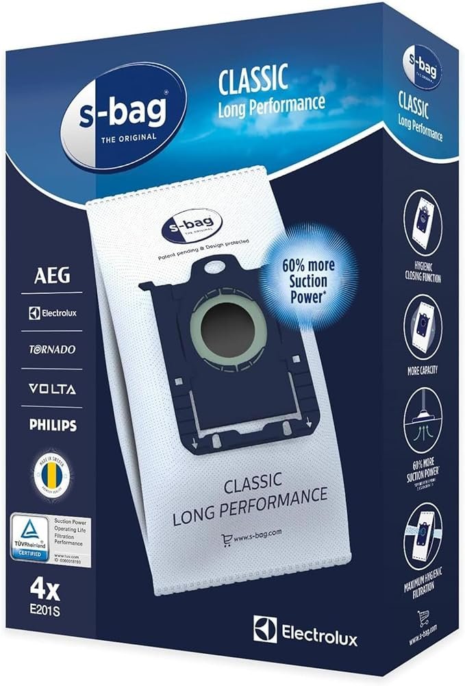 Electrolux E201S Sacs Aspirateur